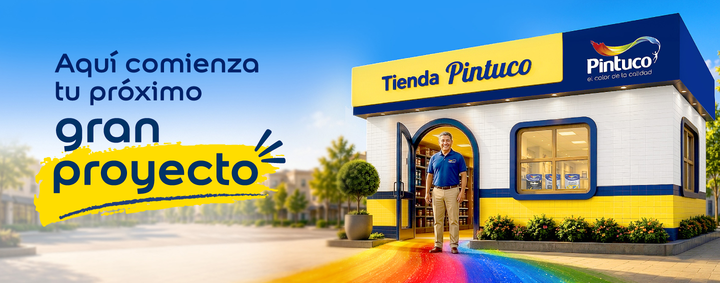 Aquí comienza tu próximo gran proyecto - Tienda Pintuco