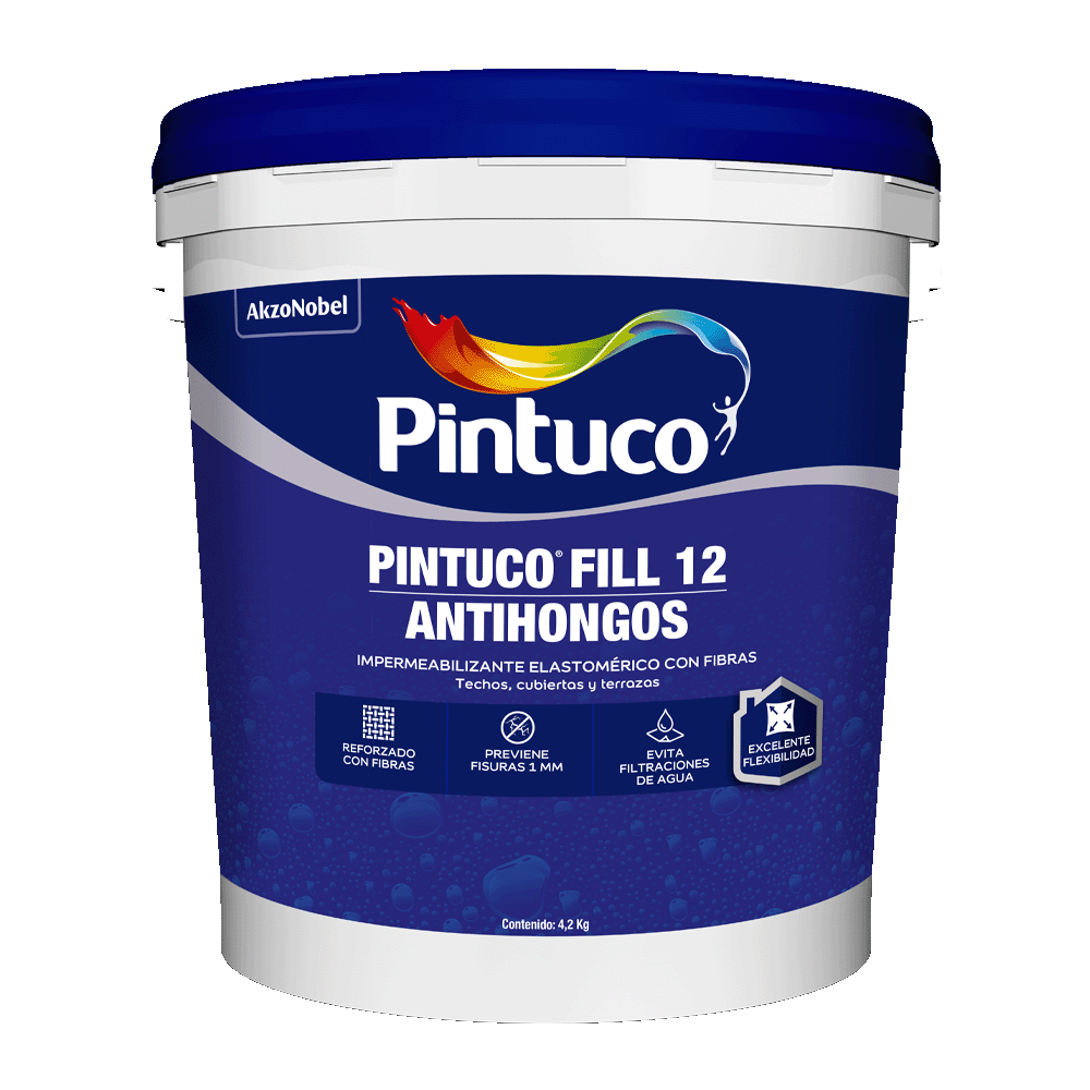 Impermeabilizante acrílico Pintuco Fill 12