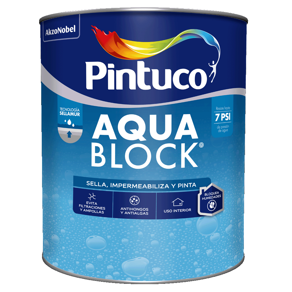 Pintura impermeabilizante aquablock