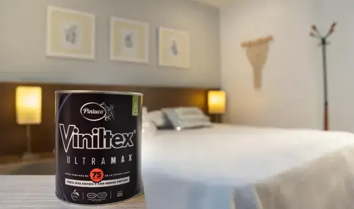 Aprende cómo pintar una pared ya pintada Con Viniltex Ultramax y olvídate de dar una segunda mano