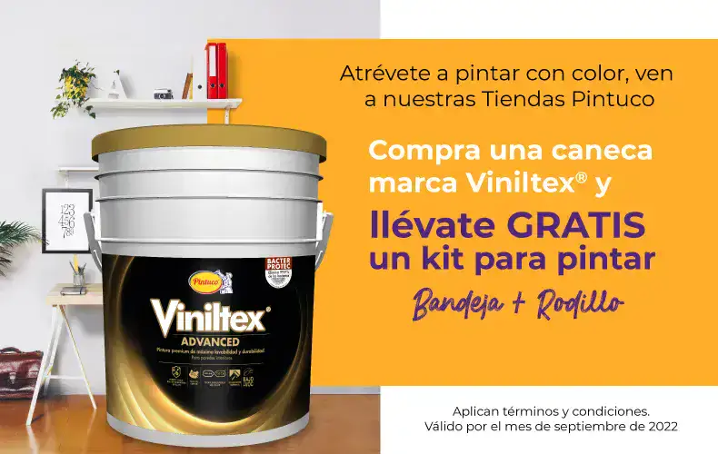 Términos y condiciones actividad promocional  “viniltex obsequia kit para pintar en tiendas pintuco”